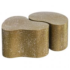 Столик журнальный grannis, 97х35 см, золотистый Bergenson Bjorn