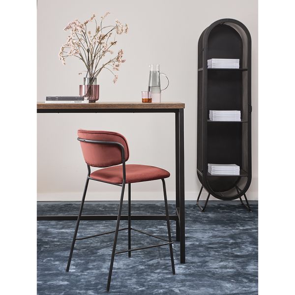 Стул барный eirill, велюр, кирпичный Bergenson Bjorn