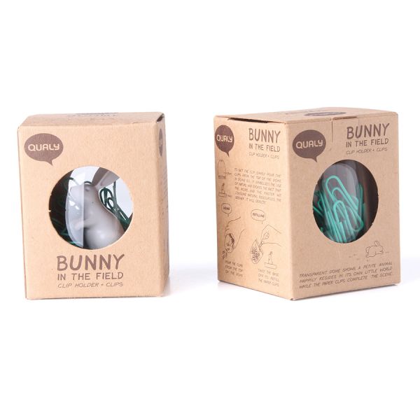 Держатель для скрепок bunny in the field Qualy