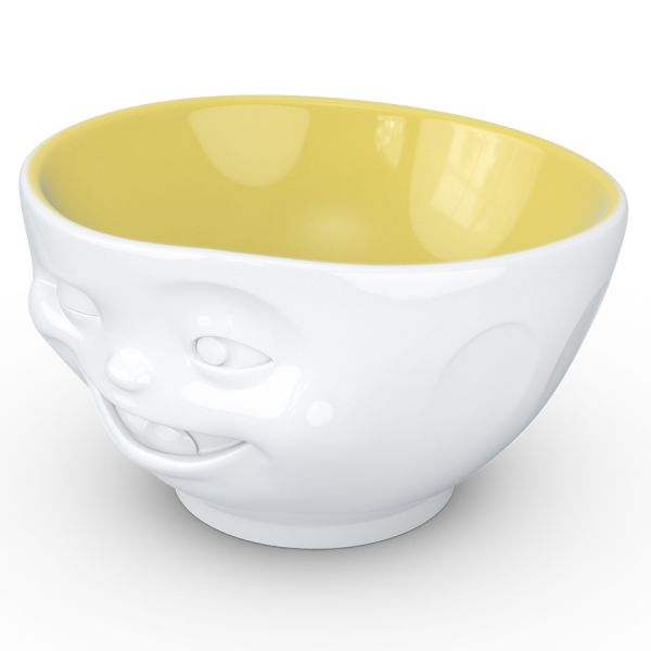 Чаша tassen winking 500 мл белая-желтая