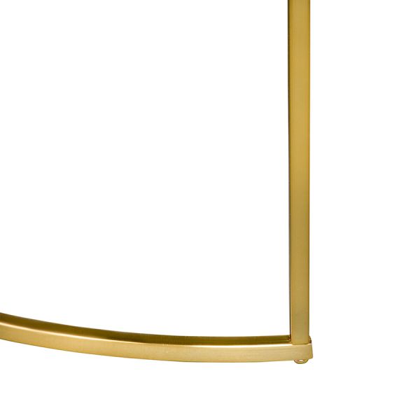 Набор столиков журнальных hans 60 см и 80 см черный мрамор