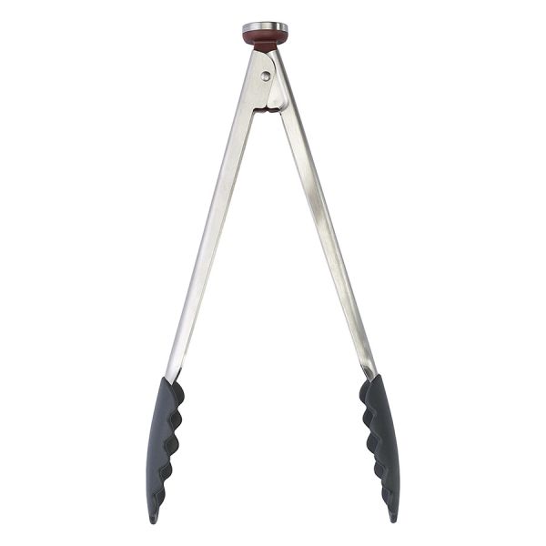 Щипцы кухонные smartchef 33,5 см, серо-бордовые Smart Solutions