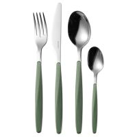 Набор из 24 столовых приборов cutlery my fusion, оливковый Guzzini