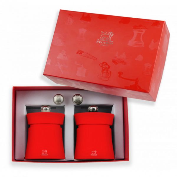 Набор: Мельница для соли и перца, 9 см, цвет красный, BAYA     (6)     35242