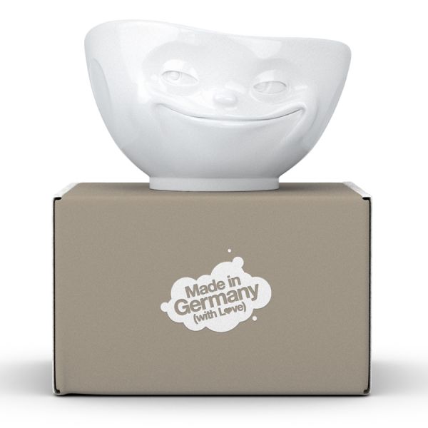 Чаша tassen grinning 1 л белая