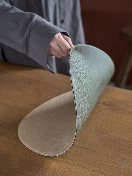 Салфетка сервировочная drop, 33х41 см, зеленая/бежевая Liberty Jones