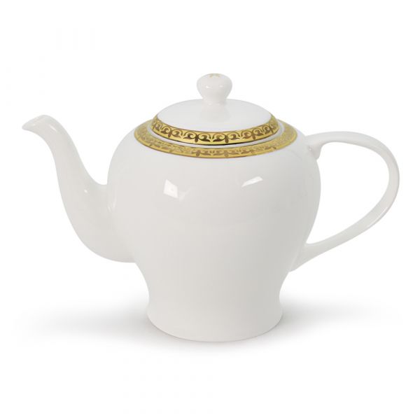 Чайный сервиз Алтынай на 6 персон, 15 предметов, костяной фарфор (высший сорт)