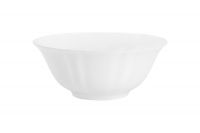Салатник 14 см, 400 мл, фарфор, белый, Lotus white Anna Lafarg Emily