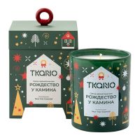 Свеча ароматическая Рождество у камина из коллекции new year essential Tkano