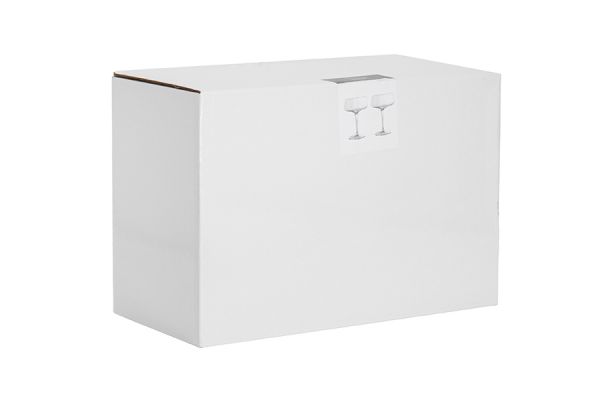 Бокал-креманка для шампанского, 450 мл, 2 шт, стекло, Melody ANNA LAFARG