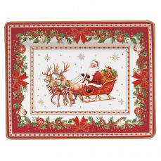 Поднос декоративный christmas heritage 14х11 см Easy Life