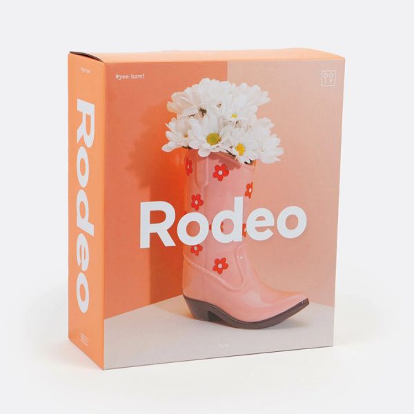 Ваза для цветов rodeo, 22,5 см, розовая Doiy