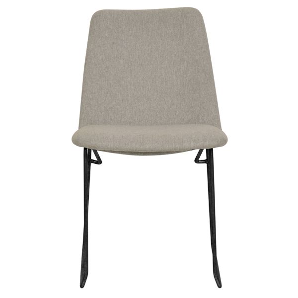 Стул niels рогожка светло-серый