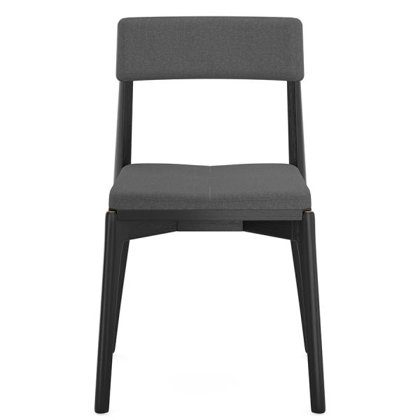 Стул aska рогожка черный/темно-серый Latitude