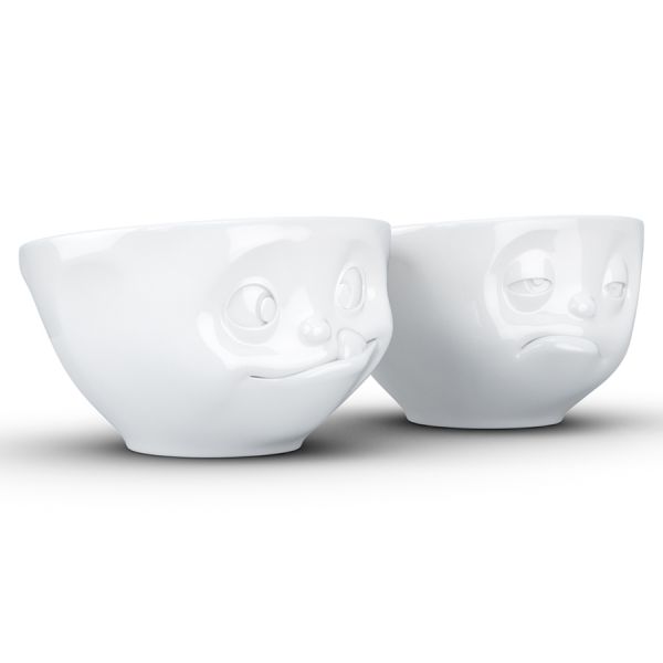 Набор из 2 чаш tassen snoozy & tasty 200 мл белый