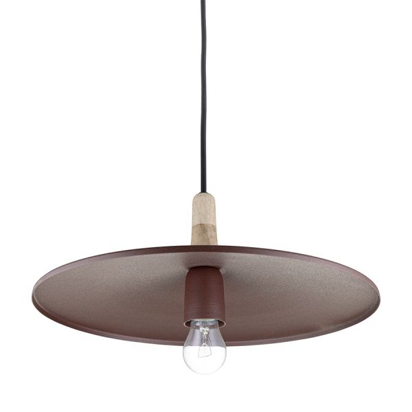 Светильник подвесной mango pyor, D40х13 см, сиреневый Bergenson Bjorn