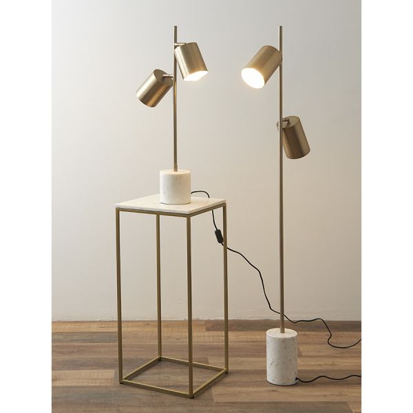 Торшер irjo 149,5 см золотистый Bergenson Bjorn