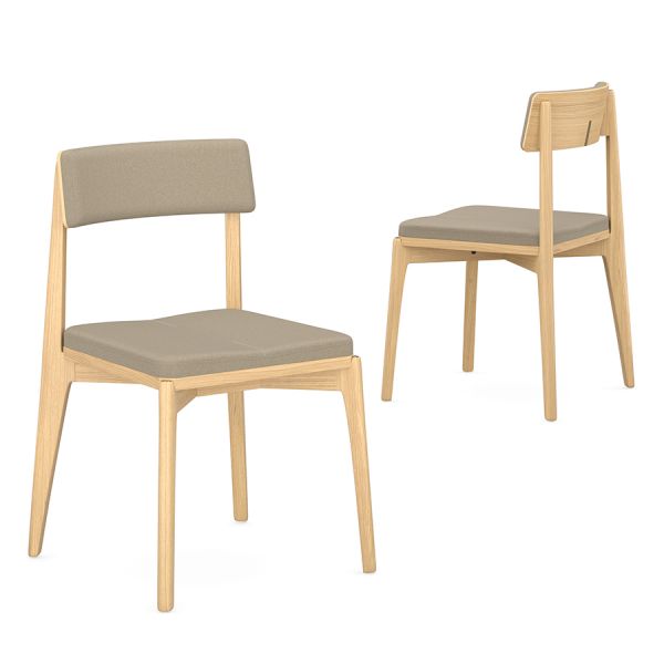 Стул aska рогожка ясень/бежевый Latitude