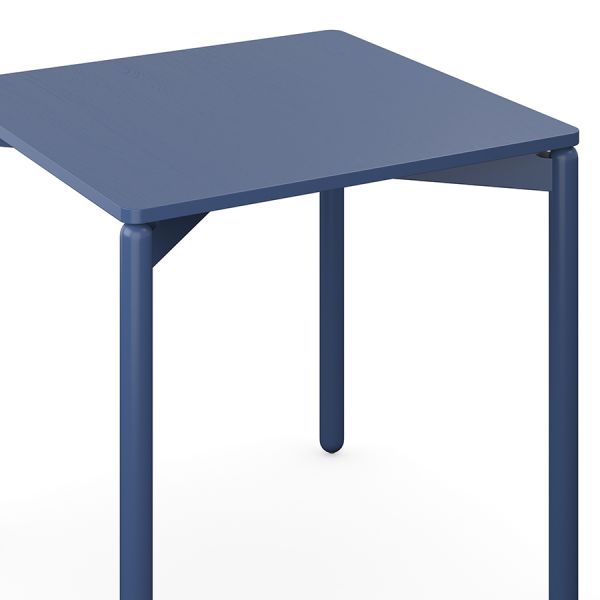 Стол обеденный saga 75х75 см, синий Latitude