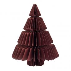 Декор новогодний honeycomb tree бордового цвета из коллекции new year essential Tkano