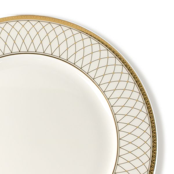 Тарелка суповая АККУ Искандер из костяного фарфора