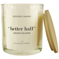 Свеча ароматическая the olphactory, better half, groom cologne, 40 ч Ambientair