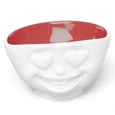 Чаша heartful, 500 мл, белая/красная Tassen