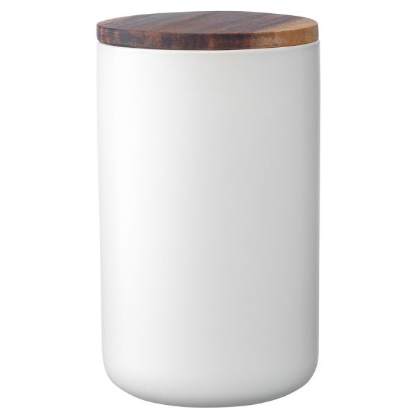 Банка для хранения керамическая smart solutions 750 мл белая