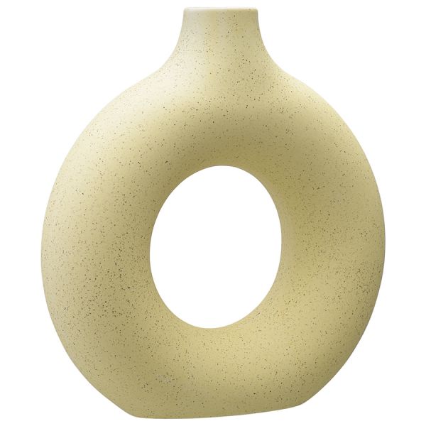 Ваза rund, 23,3 см, бежевая Bergenson Bjorn