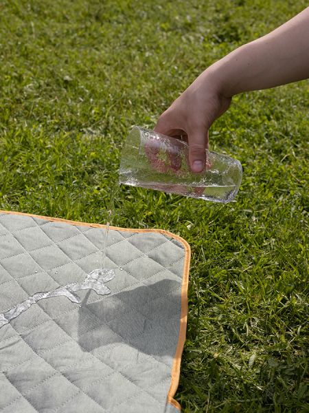 Плед для пикника и отдыха на пляже smart picnic, шалфей Smart Solutions
