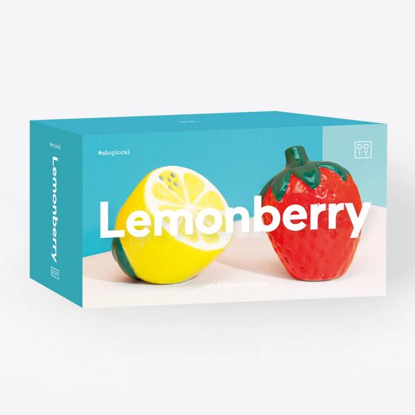 Набор из солонки и перечницы lemonberry Doiy