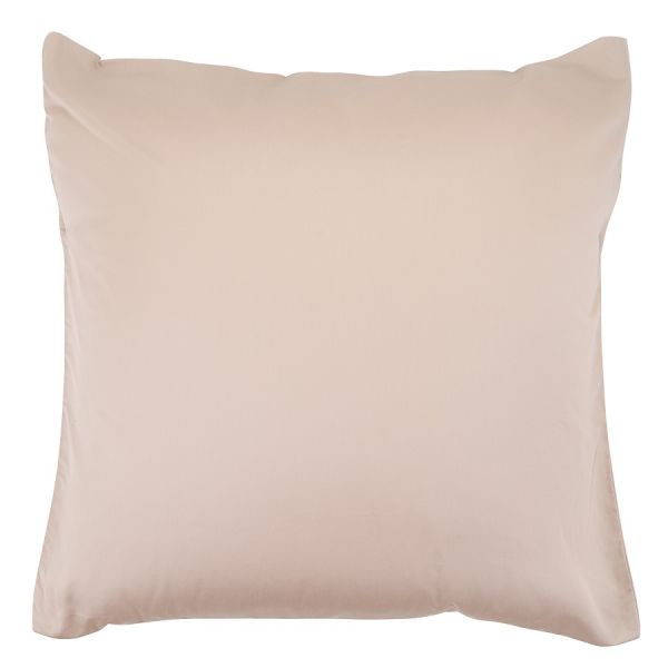 Набор из двух наволочек из сатина бежевого цвета из коллекции essential