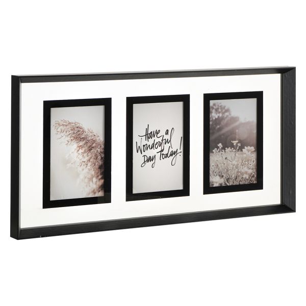 Рамка для фотографий pleasant moments, 24х49 см, белая/черная Bergenson Bjorn