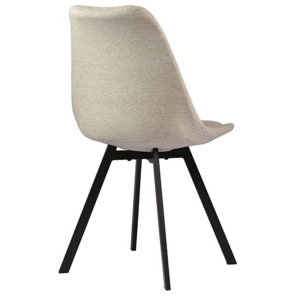 Стул pirel велюр светло-бежевый