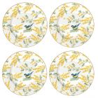 Набор десертных тарелок mimosa, 19 см, 4 шт Easy Life