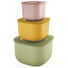 Набор контейнеров высоких для хранения продуктов store&more, 3 шт Guzzini