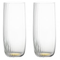 Набор стаканов alice в подарочной упаковке 370 мл, золотистые, 2 шт Liberty Jones