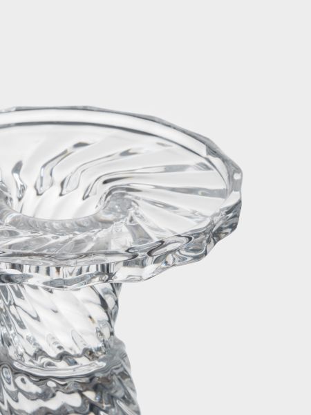 Подсвечник 11 см, для одной свечи, на ножке, стекло, Lyric Anna Lafarg
