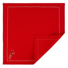 Салфетка сервировочная winter wishes из коллекции new year essential, 45х45 см Tkano