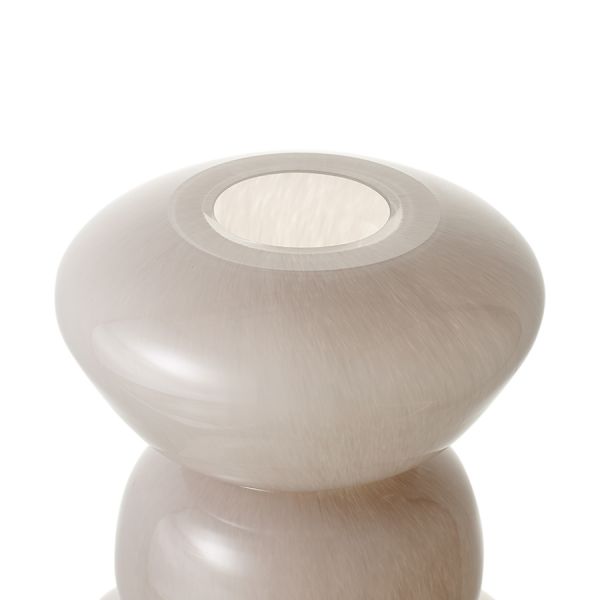 Ваза riverstone, 25 см, жемчужно-серая Bergenson Bjorn