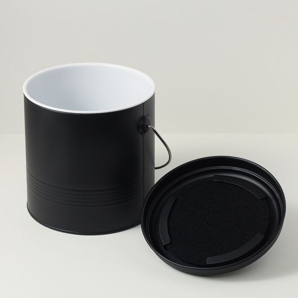 Контейнер для пищевых отходов с фильтром irmel, 3.5 л, графит Smart Solutions