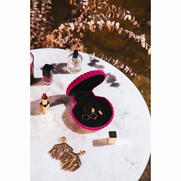 Шкатулка для украшений venus, 12,8х12,6х5 см, розовая Doiy