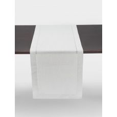 Дорожка настольная 40х160 см, полиэстер, серая, Cord