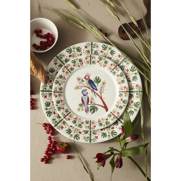 Тарелка parrot из коллекции birds of paradise 21 см Liberty Jones