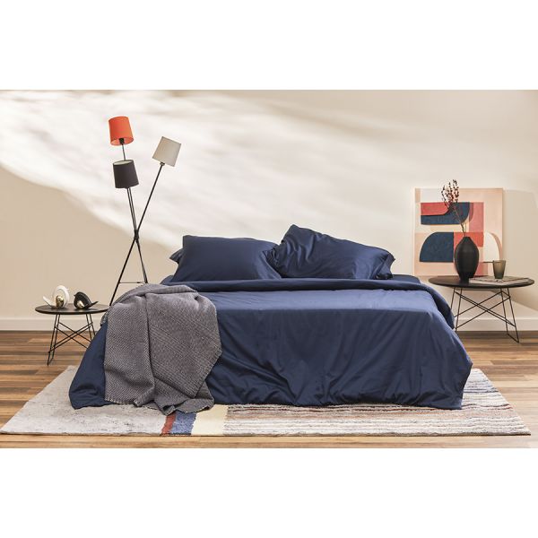 Плед из шерсти мериноса серого цвета из коллекции essential, 130х180 см Tkano