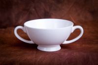 Тарелка суповая с ручками (бульонница)