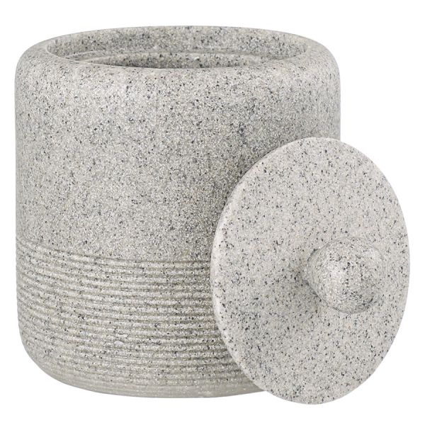 Банка для хранения loup 430 мл, темно-серая Bergenson Bjorn Bath