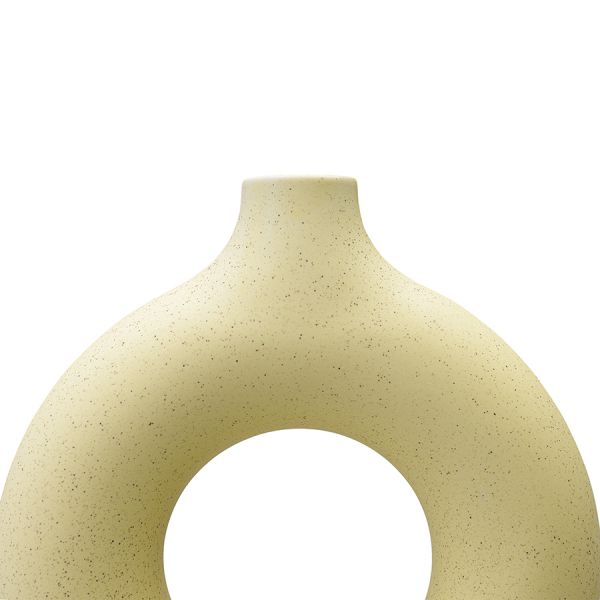 Ваза rund, 23,3 см, бежевая Bergenson Bjorn