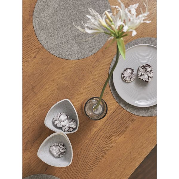 Набор из 4-х сервировочных салфеток leanera, D35 см, серые Liberty Jones