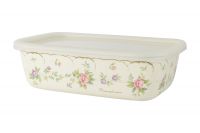 Лоток эмалированный с крышкой Воспоминание средний EJIRY